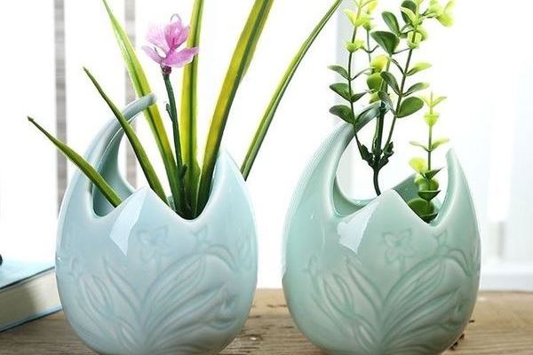 Керамический горшок для орхидеи