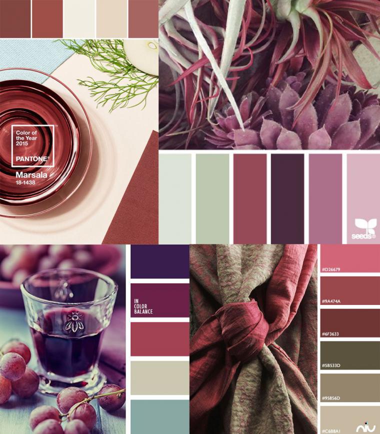 Главный тренд в цветах 2015 года – цвет марсала, фото № 35