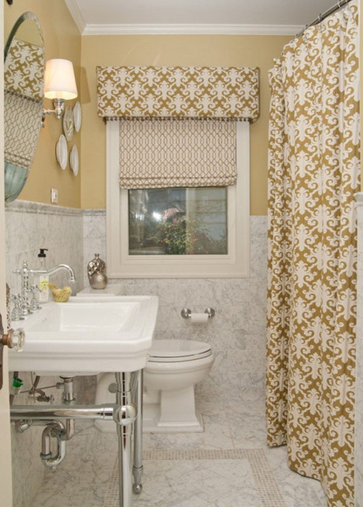 Дизайн ванной комнаты в хрущевке текстиль
