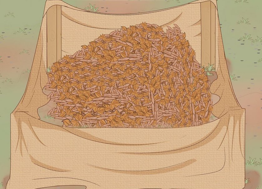 Мульчирование на зиму