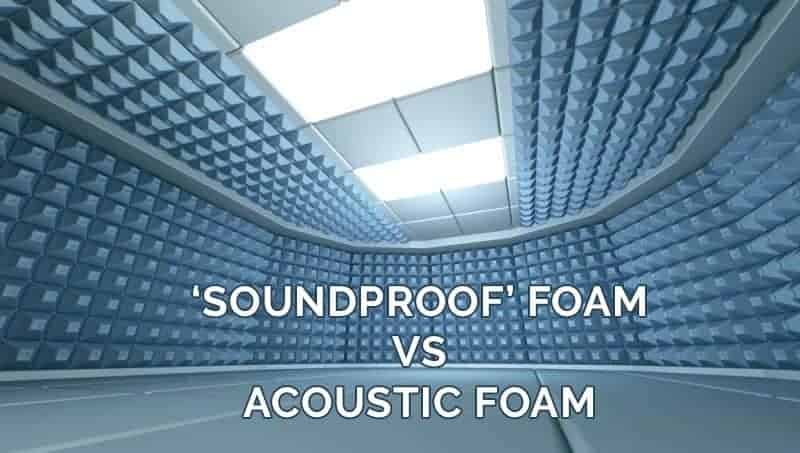 soundproof and acoustic foam
