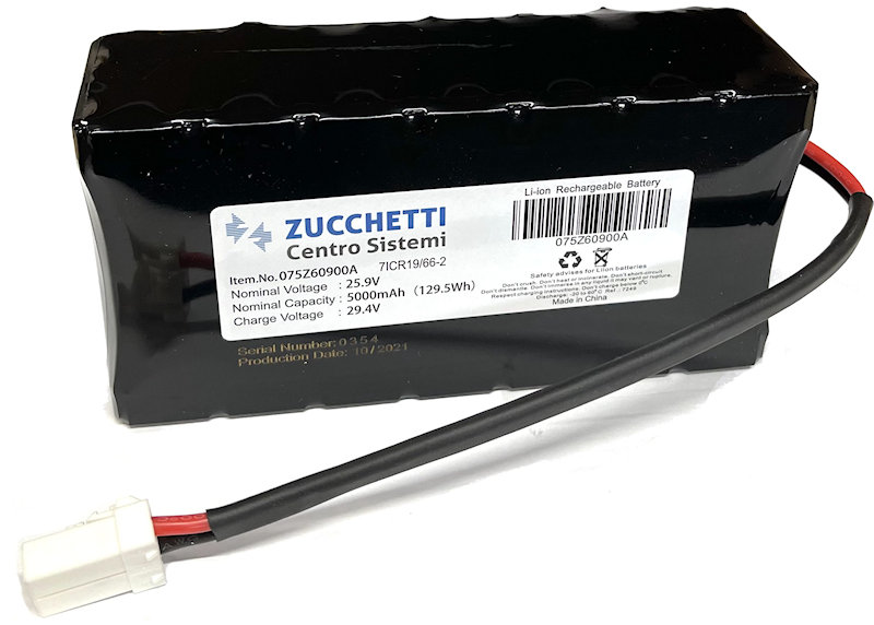 Zucchetti Ambrogio Battery 5.0Ah - L20 L60 Battery 5.0Ah  (was 015E00600A)