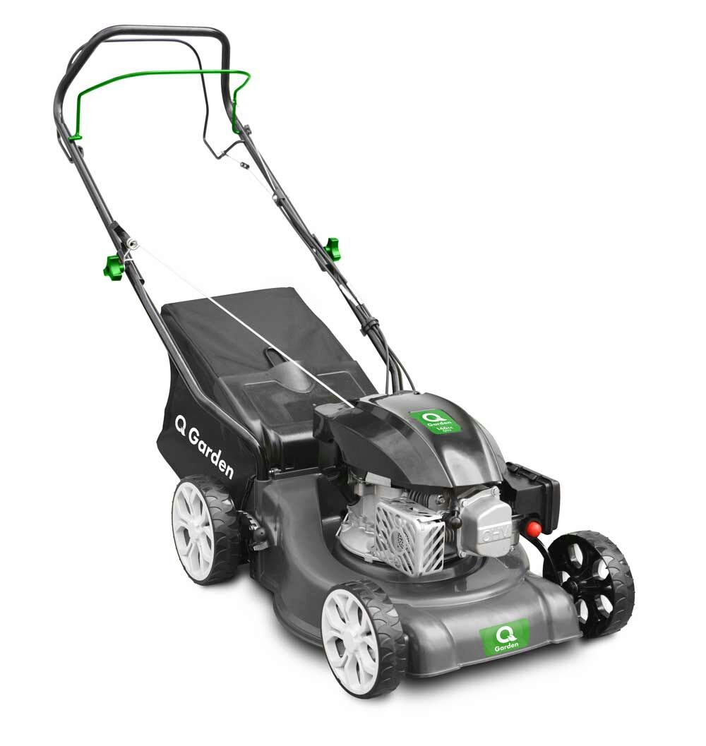 Q-Garden QG40-145SP Petrol Lawnmower Self-Propelled Poly 145cc / 40cm