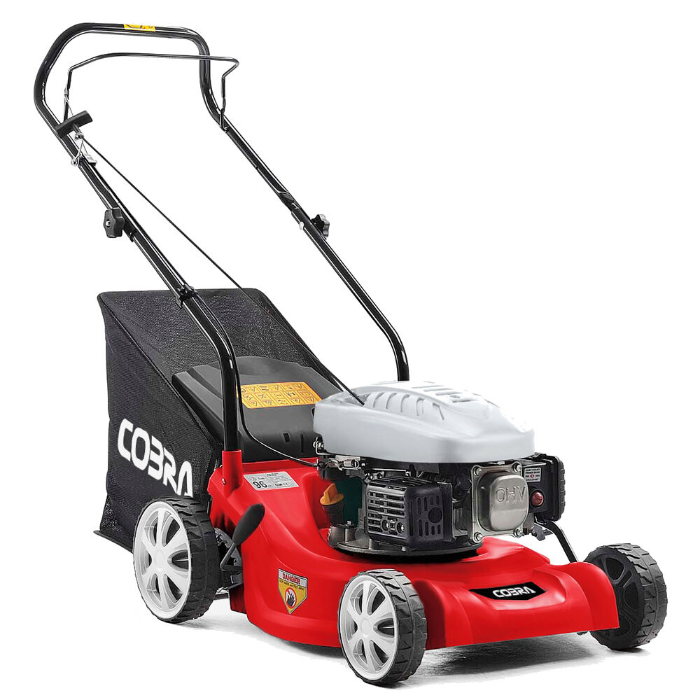 Cobra M41C Push Petrol Lawnmower 41cm / 98.5cc GARDENERS WORLD BEST BUDGET BUY