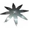 Ambrogio Standard Blade - 24cm 8 Knives Bent 050Z06000A       (Lama Piegata A 8 Punte Di Taglio)