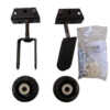 Billy Goat Castor Wheel Kit for the KV Series.  840129