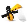 Garden Power Face Shield Assembly c/w Ear Defenders