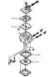 McCulloch Mac Cat Carb Diaphragm Gasket Kit
