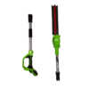 Greenworks Long Reach Split-Shaft Cordless Hedge Trimmer KIT 24v / 51cm / 2Ah Battery / Charger