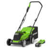 Greenworks GD24LM33K4 Cordless Lawn Mower KIT 24V / 33cm / 4Ah - Best Buy