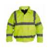 Hi Viz Waterproof Bomber Jacker - Yellow / Class 3 / M