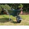 County Cruiser Garden Wheelbarrow Green 100ltr / Puncture Proof