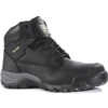 Rock Fall Flint Black Leather Safety Boot