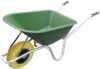 Polycarbonate Barrow with Flatproof Tyre 100L - Green