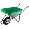 Webb 90 Litre Poly Wheelbarrow with Puncture-proof Wheel (150Kg Capacity)
