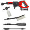 Cobra Cordless Pressure Washer with Attachments 24v