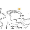 M4373 Mountfield Princess Grasscatcher Upper Lid Top