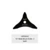 UNIVERSAL Brushcutter Tri-Arc Metal Blade - 10in / 3 Tooth