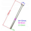 125510121/1 DECK FIXING PIN (was 125510121/0) Thumbnail 2