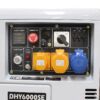 DHY6000SE Hyundai Silenced Standby Single Phase Diesel Generator 5.2kW / 6.5kVA Thumbnail 3 DHY6000SE Hyundai Silenced Standby Single Phase Diesel Generator 5.2kW / 6.5kVA Thumbnail 3