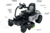 EGO ZT4201ES Z6 Zero-Turn Ride-On Lawnmower 107cm (Side discharge) 56v / 40Ah Thumbnail 3 EGO ZT4201ES Z6 Zero-Turn Ride-On Lawnmower 107cm (Side discharge) 56v / 40Ah Thumbnail 3