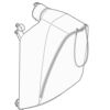 Bosch Spare Leaf Collection Bag for ALS 2500   F016F04200 Thumbnail 2