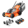 Flymo EasiStore 340R Cordless Lawnmower 36V inc 2 x 2ah Batteries Thumbnail 1 Flymo EasiStore 340R Cordless Lawnmower 36V inc 2 x 2ah Batteries Thumbnail 1