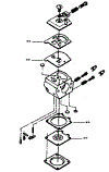 McCulloch Mac Cat Carb Diaphragm Gasket Kit