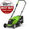 Greenworks GD24LM33 Cordless Lawn Mower 24V / 33cm  (Tool Only) - Best Buy Thumbnail 2