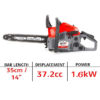 Mitox 385CSX Premium Petrol Chainsaw 35cm / 38.5cc Thumbnail 2 Mitox 385CSX Premium Petrol Chainsaw 35cm / 38.5cc Thumbnail 2