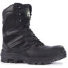 Rock Fall Titanium High Leg Zip Safety Boots Thumbnail 1 Rock Fall Titanium High Leg Zip Safety Boots Thumbnail 1
