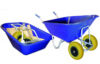 Big Blue Twin-Wheel Barrow with Flatproof Tyres 280L (Flatpack) Thumbnail 3 Big Blue Twin-Wheel Barrow with Flatproof Tyres 280L (Flatpack) Thumbnail 3