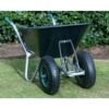 County Cruiser Garden Wheelbarrow Green Duo Twin-Wheel Thumbnail 1 County Cruiser Garden Wheelbarrow Green Duo Twin-Wheel Thumbnail 1