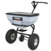 Cobra HS60 Steel Broadcast Spreader c/w Screen & Rain Cover 56kg / 60l Thumbnail 1