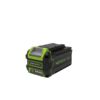 Greenworks 40V 5.0AH Lithium Ion Battery Thumbnail 1 Greenworks 40V 5.0AH Lithium Ion Battery Thumbnail 1