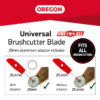 Oregon Universal 9in 8 Tooth Brushcutter Blade 295502-0 - For Tougher Growth Nettles Coarse Grass Thumbnail 4 Oregon Universal 9in 8 Tooth Brushcutter Blade 295502-0 - For Tougher Growth Nettles Coarse Grass Thumbnail 4