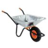 Fort Weekender Galvanised Wheelbarrow 85 litre Thumbnail 1 Fort Weekender Galvanised Wheelbarrow 85 litre Thumbnail 1