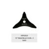 UNIVERSAL Brushcutter Tri-Arc Metal Blade - 10in / 3 Tooth Thumbnail 1