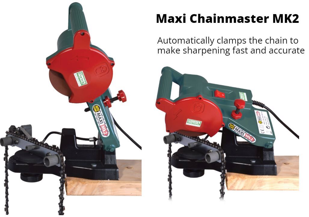 Portek Maxi-2 Electric Bench Chainsaw Chain Sharpener    092A from Mower Magic