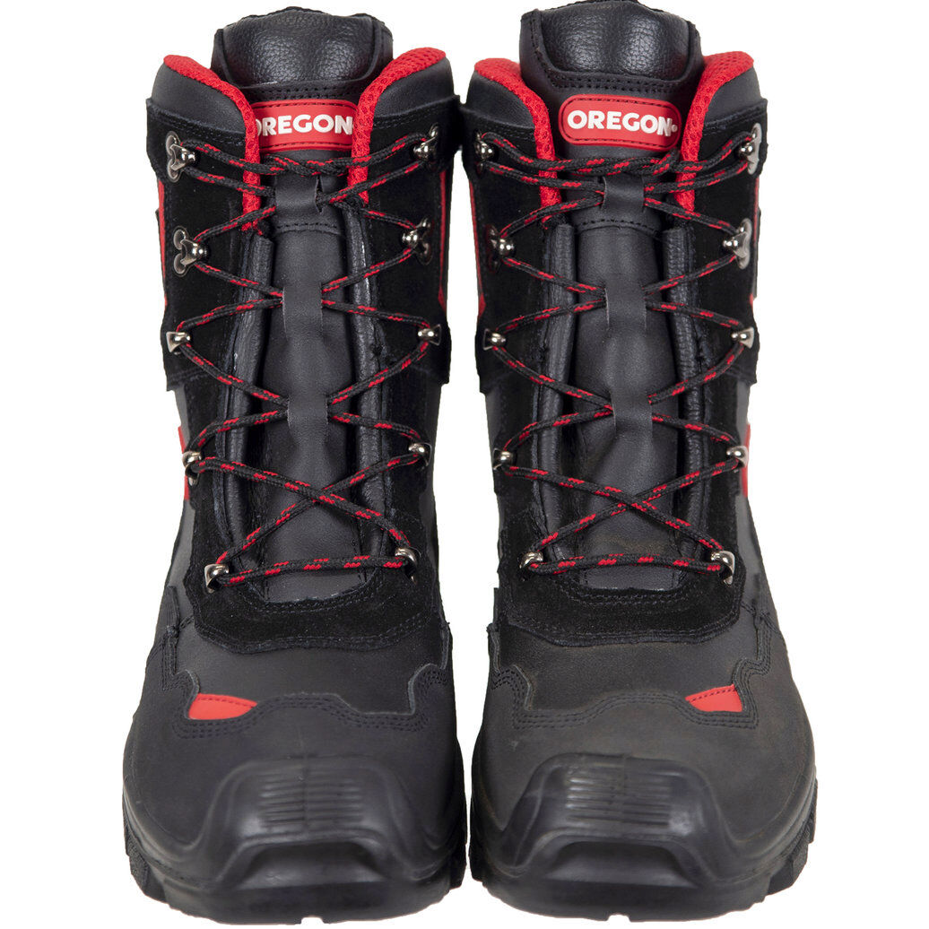 Oregon Yukon Leather Chainsaw Protective Work Boots Class 1