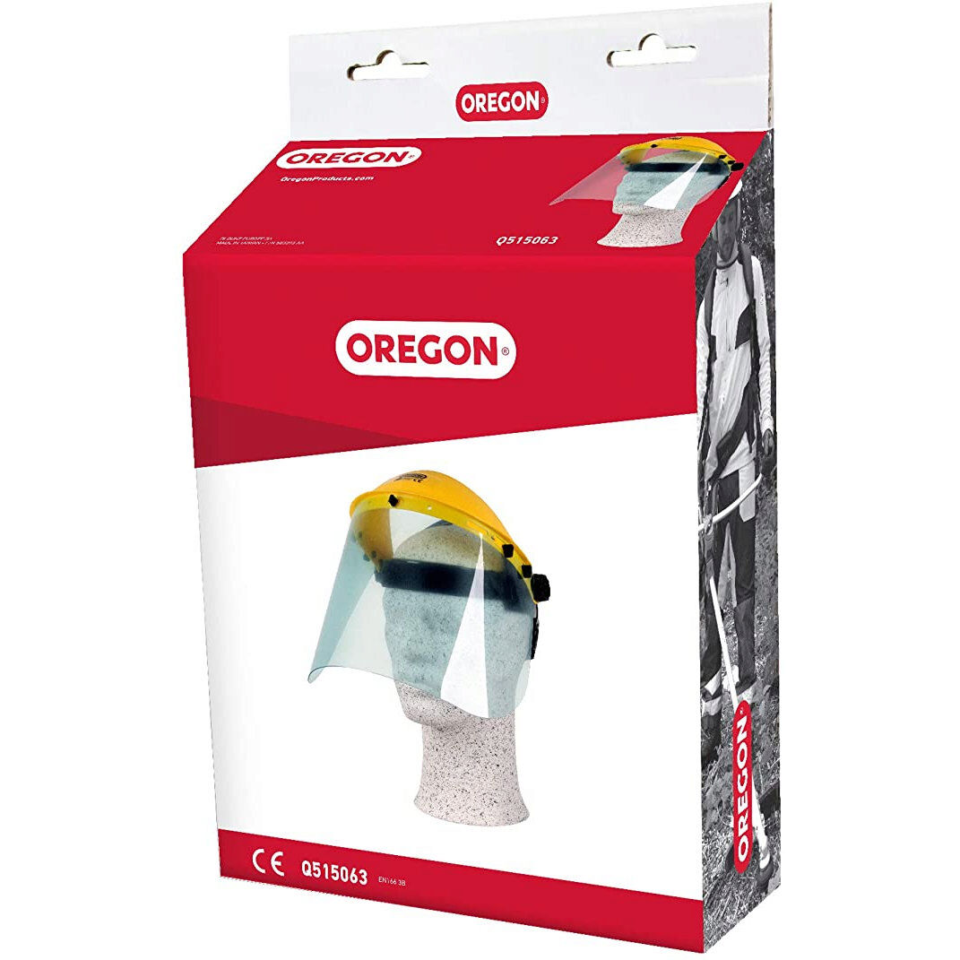 Oregon Heavy Duty Safety Browguard with Polycarbonate Visor Set