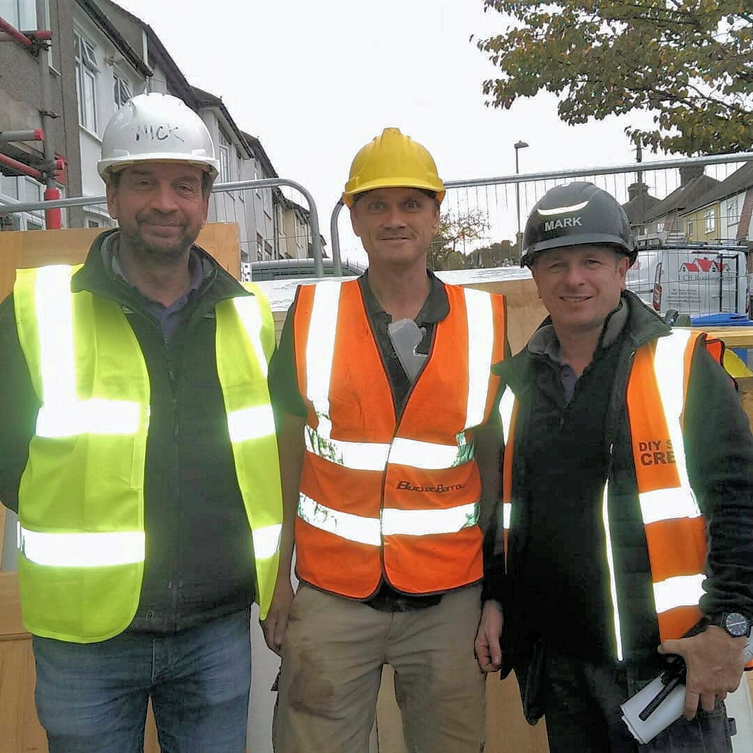 BucketBarrow helps on BBC TV DIY SOS BucketBarrow helps on BBC TV DIY SOS