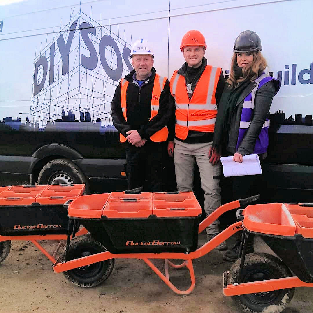 BucketBarrow features on BBC1 TV DIY SOS BucketBarrow features on BBC1 TV DIY SOS