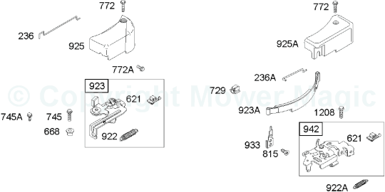 Briggs & Stratton Engine Quattro 10A902, 8