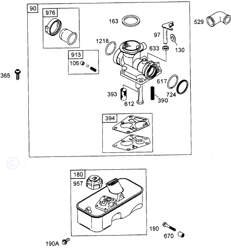 Briggs & Stratton Engine Quattro 10D902, 3