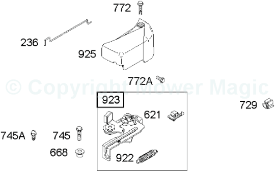 Briggs & Stratton Engine Quattro 10D902, 8