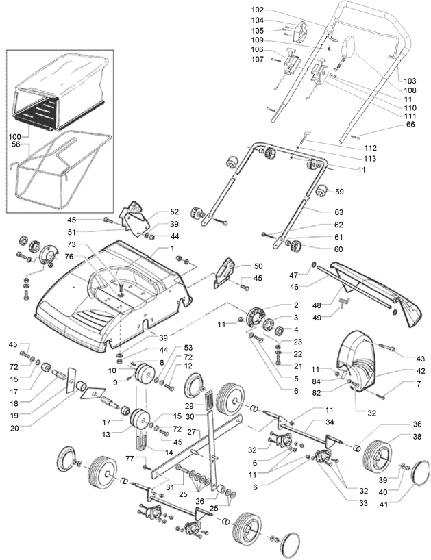 Scarifier SP36 110G (310000001 Onwards) 1