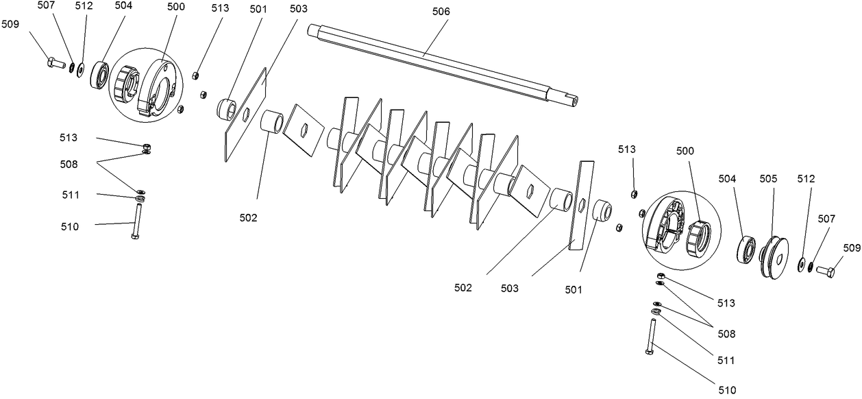 Scarifier 110J (315000001 Onwards) 3