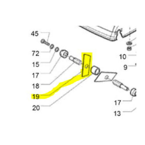 Hayter Scarifier Blade - CODE110G CODE110J