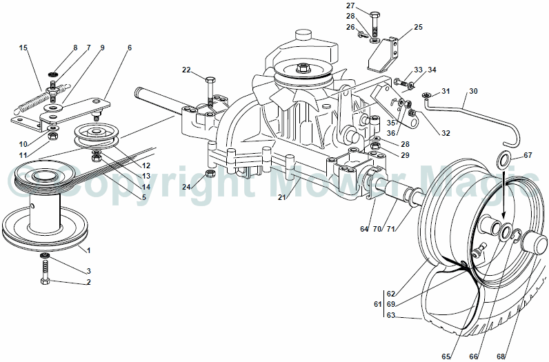 Transmission - Mountfield (2009 - 2011) 1228 Hydro 2T1524483/UM9